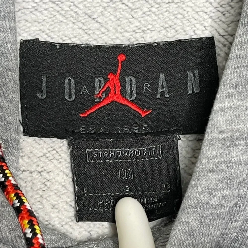 Nike Air Jordan Sport DNA Fleece Hoodie Pullover CV2784-091 Men’s Sz L
